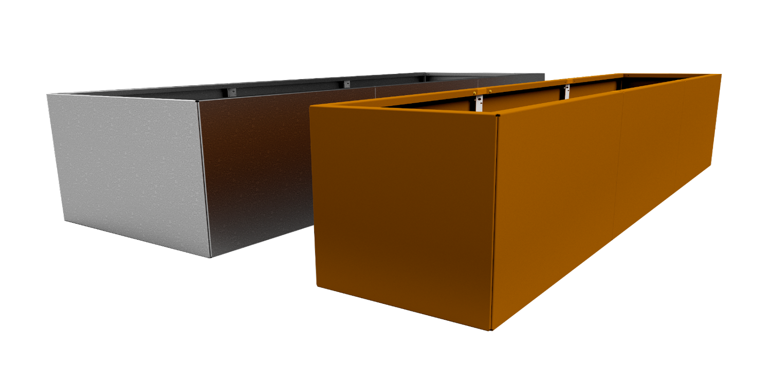 400mm fixed height planter box