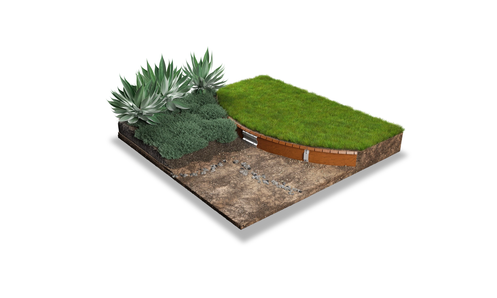 Flex ClickConnect™ Garden Edging 100mm