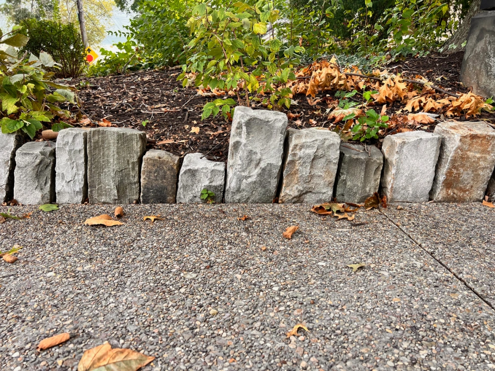 Stone Garden Edging