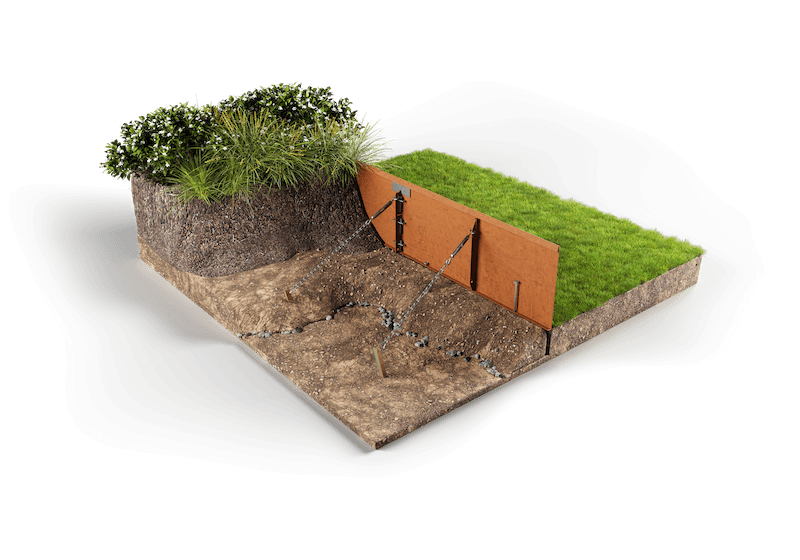 Straightcurve-Rigid-Raised-Garden-Bed-400mm-Rigidline-Installed-Cross-Section
