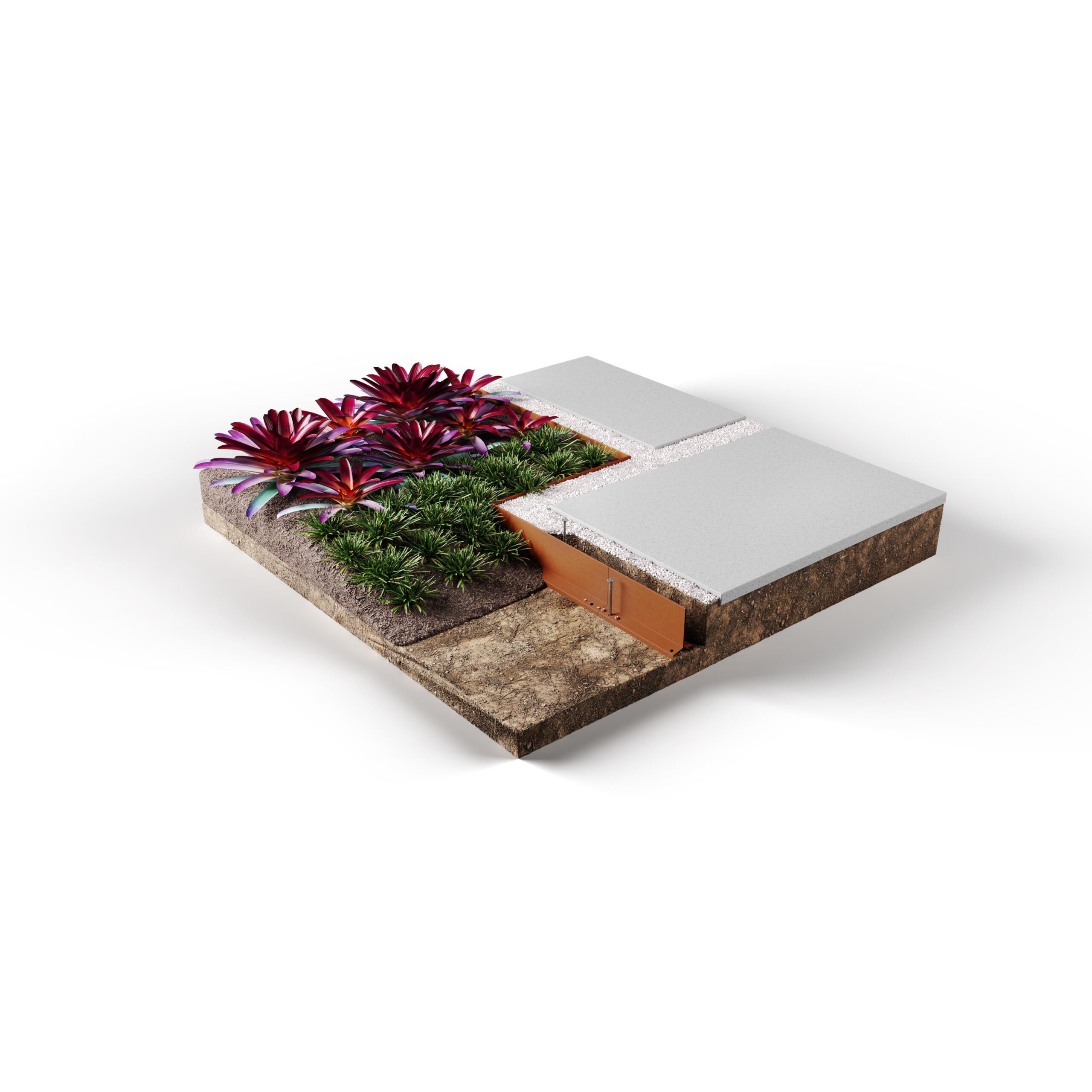 150mm Zero Flex_Corten_Square