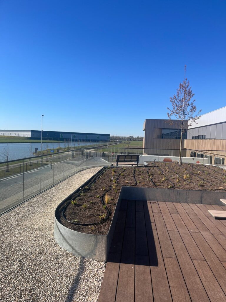 Plantenbakken dakterras