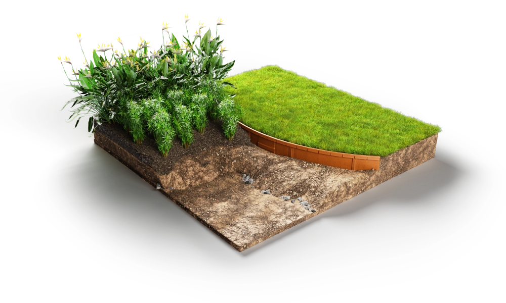 Flex Garden Edging – 4″ high x 86.75″