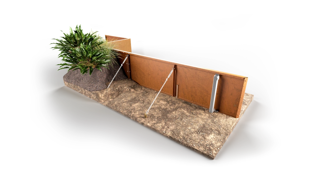 Zero-Flex Raised Garden Bed – 15.75″ high
