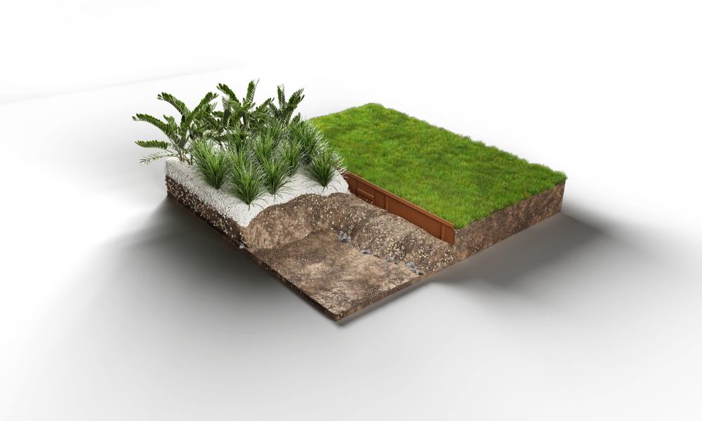Rigid Garden Edging – 6″ high x 86.75″